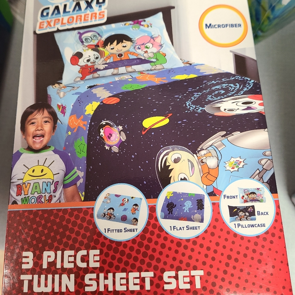 Ryan's World Bedding